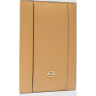 Обложка для паспорта PIQUADRO CIRCLE PP6340W92R/GBE шафрановый/бежевый натуральная кожа