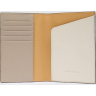 Обложка для паспорта PIQUADRO CIRCLE PP6340W92R/GBE шафрановый/бежевый натуральная кожа