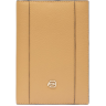 Обложка для паспорта PIQUADRO CIRCLE PP6340W92R/GBE шафрановый/бежевый натуральная кожа