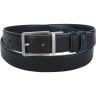 Ремень мужской PIQUADRO BLACK SQUARE CU2619B2/NBLU2 (черный/синий)