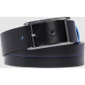 Ремень мужской PIQUADRO BLUE SQUARE CU6667B2/N черный натуральная кожа