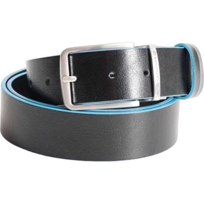 Ремень мужской PIQUADRO BLUE SQUARE CU6280B2/NBL черный/синий