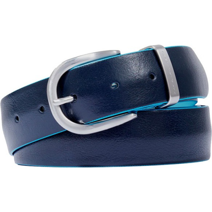 Ремень мужской PIQUADRO BLUE SQUARE CU6521B2/BLU2 темно-синий