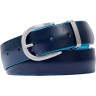Ремень мужской PIQUADRO BLUE SQUARE CU6521B2/BLU2 темно-синий