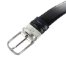 Ремень PIQUADRO C11 CU3049C11/NB 125х3.50см черный/синий натуральная кожа