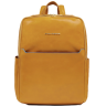 Рюкзак женский PIQUADRO BLUE SQUARE CA6678B2/G горчичный кожа