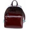 Рюкзак женский PIQUADRO BLUE SQUARE CA4233B2/MO (красное дерево)