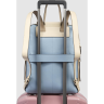 Рюкзак женский PIQUADRO CIRCLE CA4576W92/AZBE2 бежевый/голубой кожа