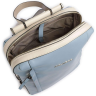Рюкзак женский PIQUADRO CIRCLE CA4576W92/AZBE2 бежевый/голубой кожа