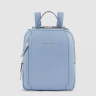 Рюкзак женский PIQUADRO CIRCLE CA5566W92/AZ3 голубой кожа