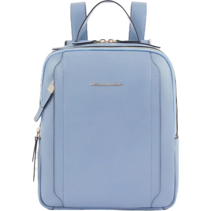Рюкзак женский PIQUADRO CIRCLE CA5566W92/AZ3 голубой кожа