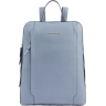 Рюкзак женский PIQUADRO CIRCLE CA7042W92/AZ3 голубой кожа