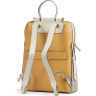 Рюкзак женский PIQUADRO CIRCLE CA4576W92/GBE желтый/бежевый кожа