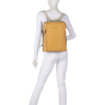 Рюкзак женский PIQUADRO CIRCLE CA4576W92/GBE желтый/бежевый кожа