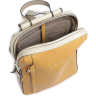 Рюкзак женский PIQUADRO CIRCLE CA4576W92/GBE желтый/бежевый кожа