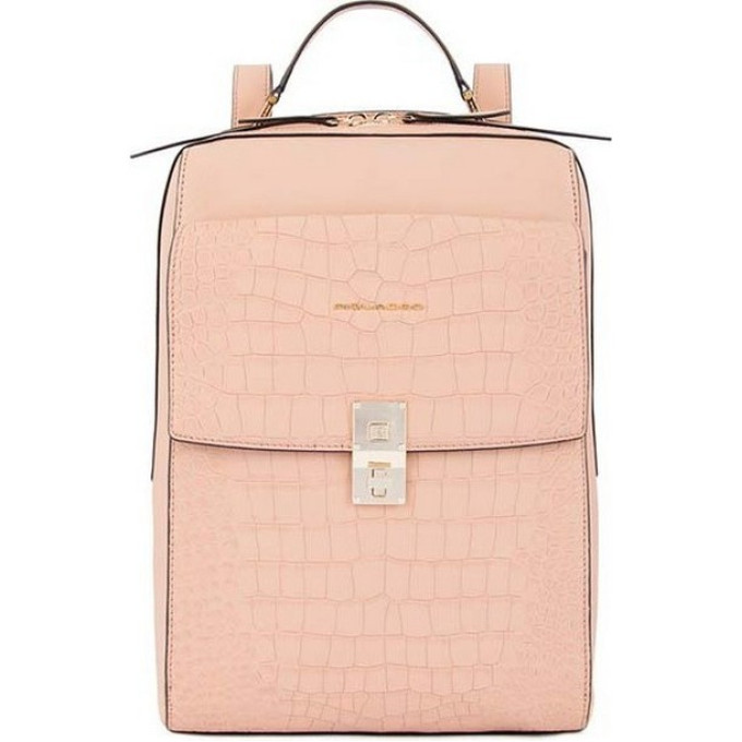Рюкзак женский PIQUADRO DAFNE SPECIAL CA5437DFS2/CROCORO бежевый