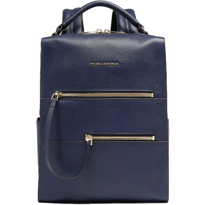 Рюкзак женский PIQUADRO PATRICIA CA6772W140/BLU темно-синий кожа