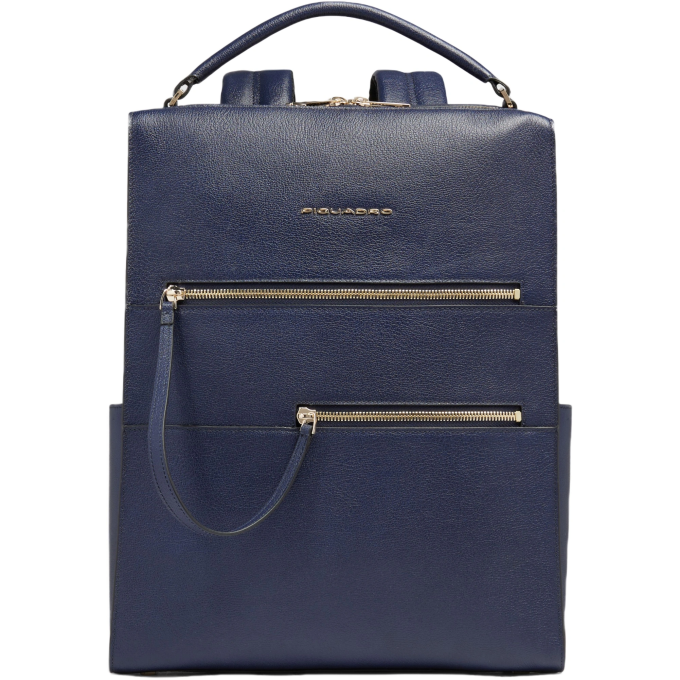 Рюкзак женский PIQUADRO PATRICIA CA6839W140BM/BLU темно-синий кожа