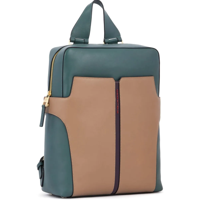 Рюкзак женский PIQUADRO RAY CA5566S126/VERO зеленый/пудровый