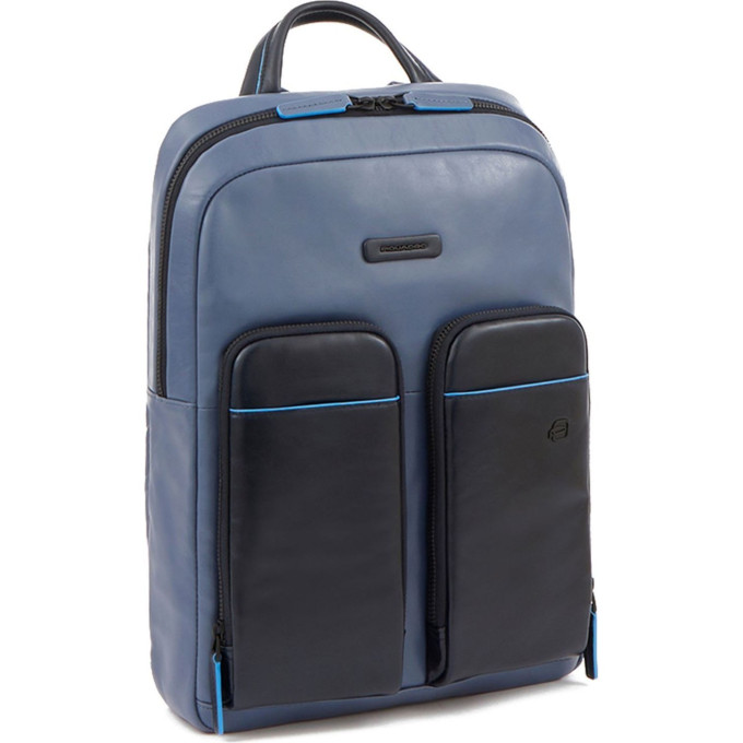 Рюкзак мужской PIQUADRO BLUE SQUARE REVAMP CA5575B2V/BLBL темно-синий/синий