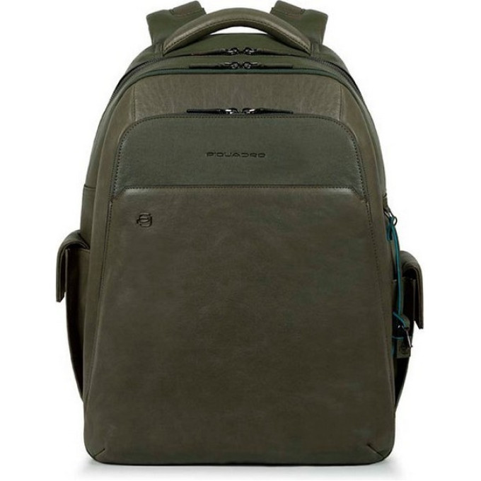 Рюкзак мужской PIQUADRO BLUE SQUARE CA3444B3BM/VE (зеленый)