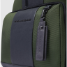 Рюкзак мужской PIQUADRO BRIEF2 CA3214BR2/VE2 хаки ткань/натуральная кожа