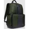 Рюкзак мужской PIQUADRO BRIEF2 CA3214BR2/VE2 хаки ткань/натуральная кожа