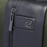 Рюкзак мужской PIQUADRO BRIEF2 CA5477BR2/VE2 хаки ткань/натуральная кожа