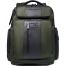 Рюкзак мужской PIQUADRO BRIEF2 CA5477BR2/VE2 хаки ткань/натуральная кожа