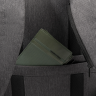 Рюкзак мужской PIQUADRO BRIEF2 CA4818BR2/GRN серый/черный нейлон/натуральная кожа