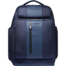 Рюкзак мужской PIQUADRO BRIEF2 CA5477BR2/BLU синий ткань/натуральная кожа