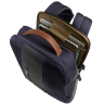 Рюкзак мужской PIQUADRO BRIEF2 CA4818BR2/BLUCU темно-синий/коричневый нейлон/кожа