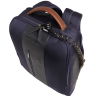 Рюкзак мужской PIQUADRO BRIEF2 CA4818BR2/BLUCU темно-синий/коричневый нейлон/кожа