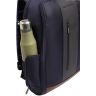 Рюкзак мужской PIQUADRO BRIEF2 CA4818BR2/BLUCU темно-синий/коричневый нейлон/кожа