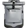 Рюкзак мужской PIQUADRO C20W CA6291C2OWS/MGR роллтоп серебристый/черный полиуретан