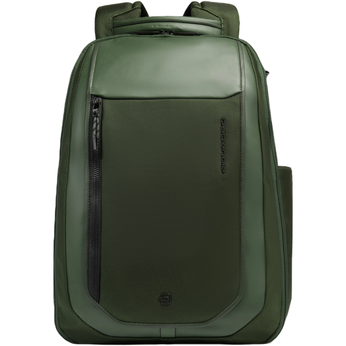 Рюкзак мужской PIQUADRO LYSS CA6928S143BM/VE зеленый тимьяновый полиуретан/полиэстер/кожа