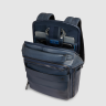 Рюкзак мужской PIQUADRO SOLM CA7021S141/AV серо-голубой кожа