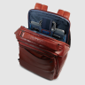 Рюкзак мужской PIQUADRO SOLM CA7022S141/CU табачный кожа