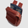 Рюкзак мужской PIQUADRO SOLM CA7023S141BM/CU табачный кожа