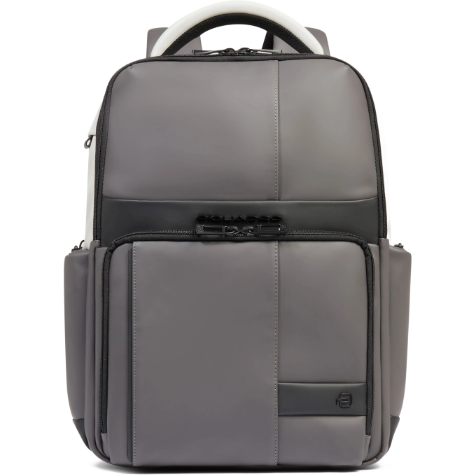 Рюкзак мужской PIQUADRO WOLLEM RUBBER CA6239W129W/GRN серый/черный нейлон