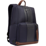 Рюкзак PIQUADRO BRIEF2 CA3214BR2/BLUCU темно-синий/коричневый нейлон/ кожа