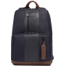 Рюкзак PIQUADRO BRIEF2 CA3214BR2/BLUCU темно-синий/коричневый нейлон/ кожа