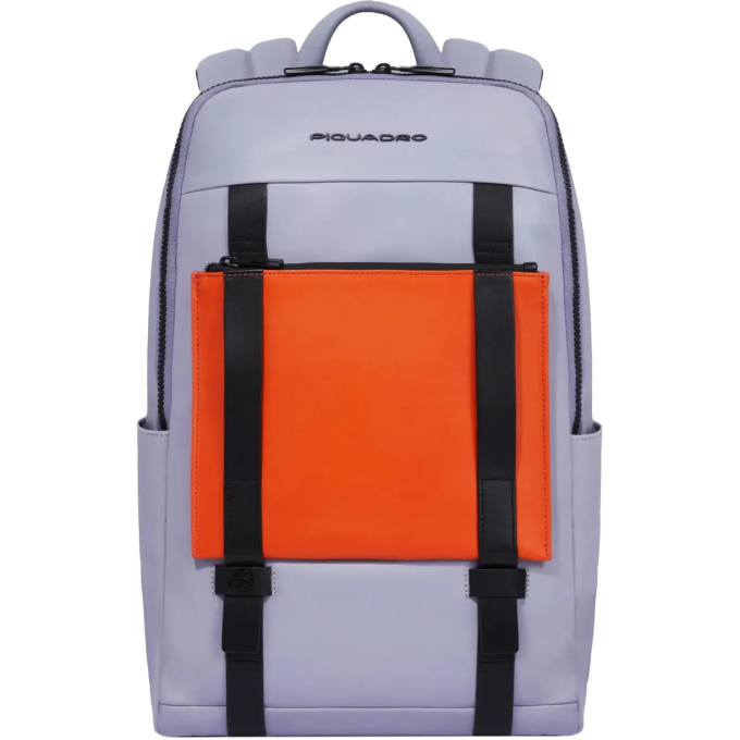 Рюкзак PIQUADRO DAVID CA6363S130/GR серый/оранжевый