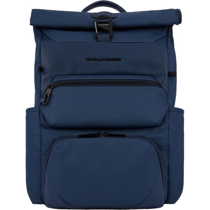 Рюкзак PIQUADRO GIO CA6011S124/BLU синий полиэстер/кожа
