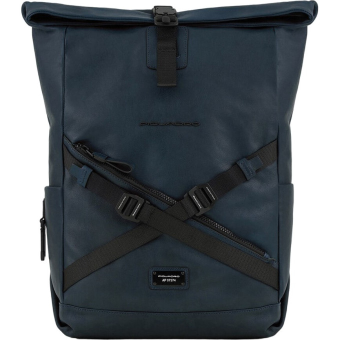 Рюкзак PIQUADRO HARPER CA5677AP/BLU синий кожа
