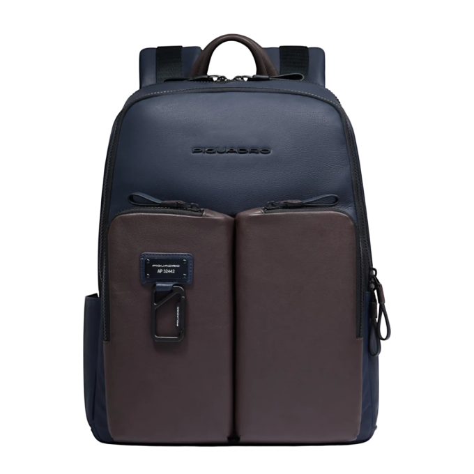 Рюкзак PIQUADRO HARPER CA3869AP/BLUTM синий/коричневый