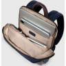 Рюкзак PIQUADRO HARPER CA6311AP/BLUTM синий/коричневый