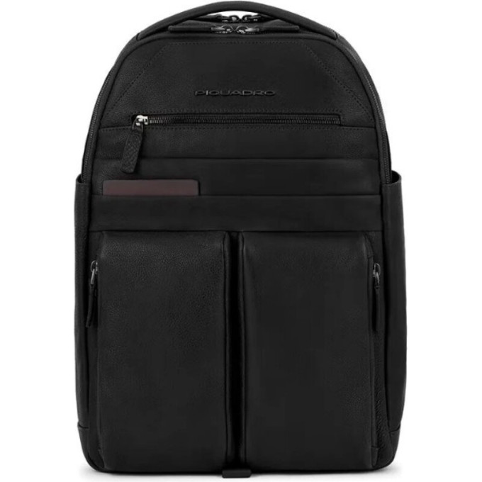 Рюкзак PIQUADRO PAAVO CA6030S122/N черный кожа
