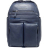 Рюкзак PIQUADRO PAAVO CA6030S122/BLU синий кожа