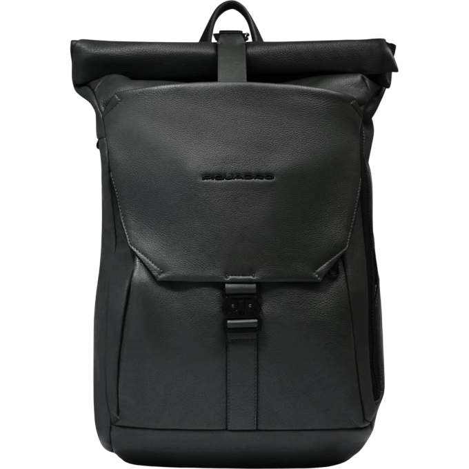Рюкзак PIQUADRO THAN CA6612S135/N роллтоп черный кожа